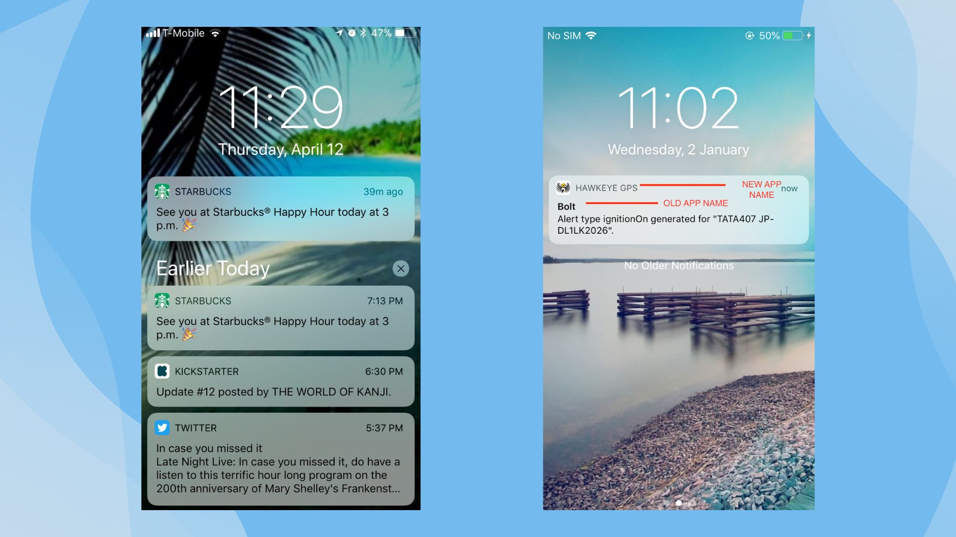 Examples of Push Notifications