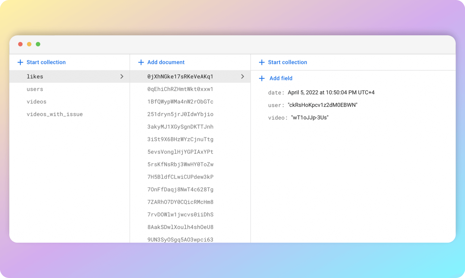 Firebase Console