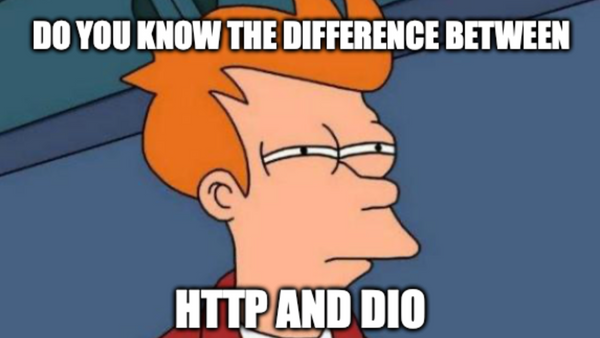 HTTP vs DIO vs GraphQL